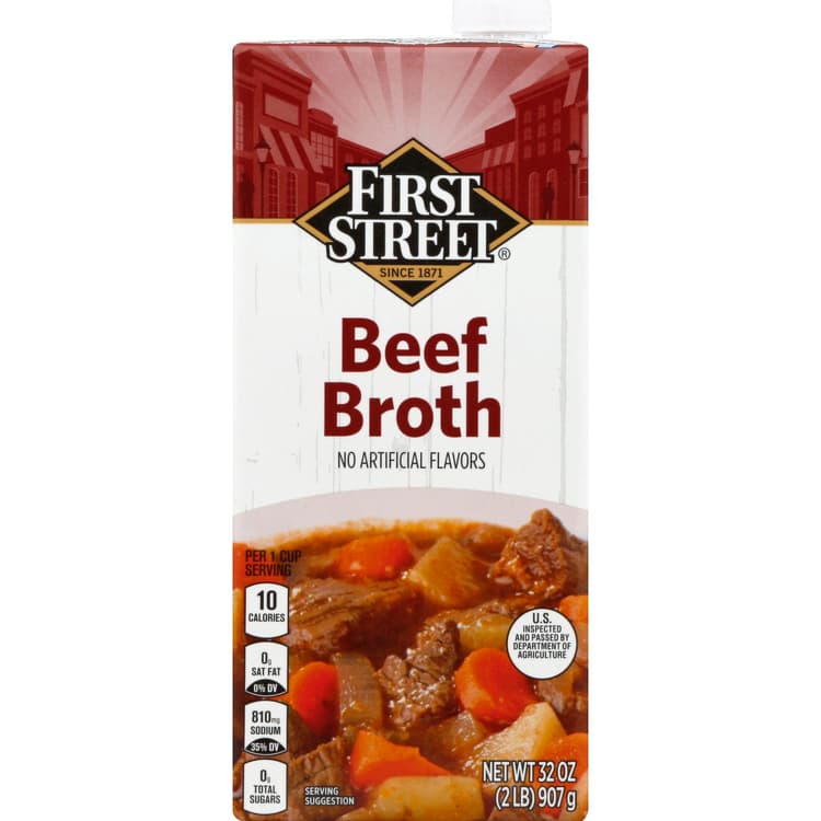 First Street Beef Broth