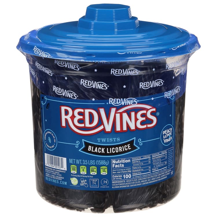 Red Vines, Black Licorice, Twists