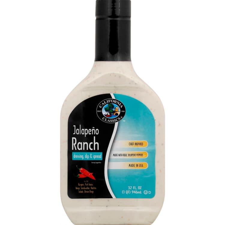 California Classics Dressing, Dip & Spread, Jalapeno Ranch
