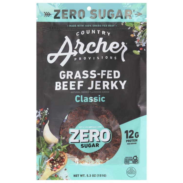 Country Archer Classic Beef Jerky Zero Sugar