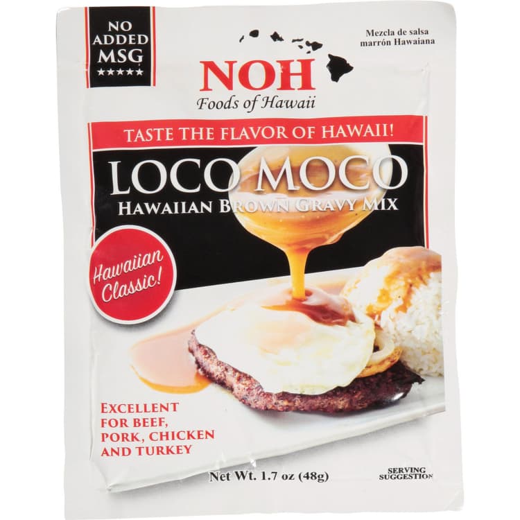Noh Foods Of Hawaii Gravy Mix, Hawaiian Brown, Loco Moco