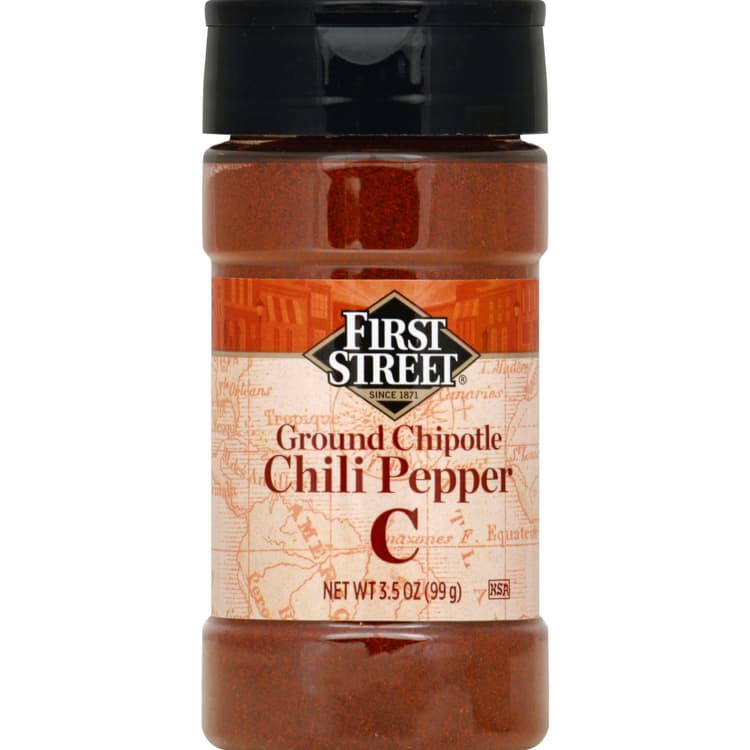 First Street Chilli Pepper, Chipotle, Ground