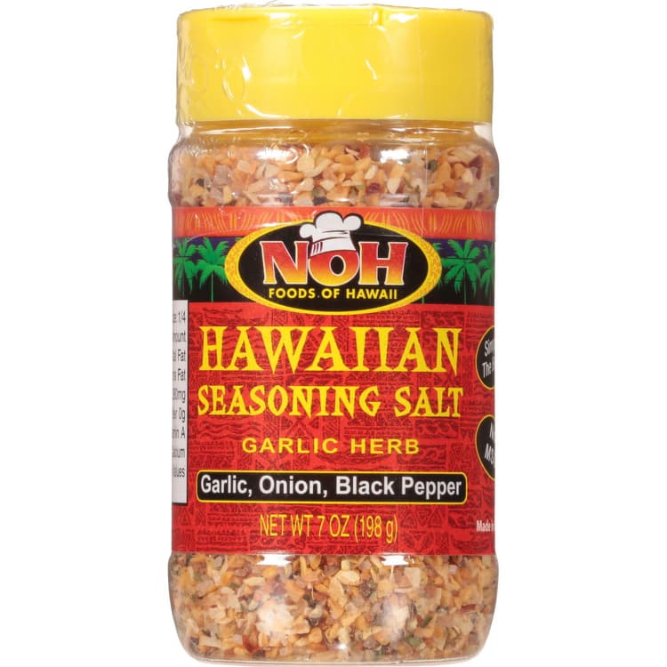 Noh Foods Of Hawaii Seasoning Salt, Garlic Herb, Hawaiian