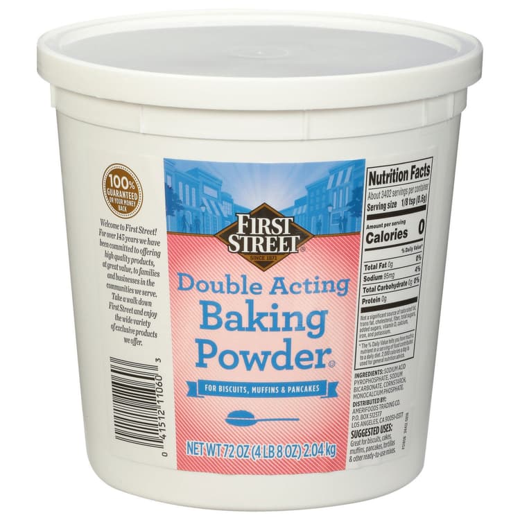 First Street Baking Soda, Double Acting