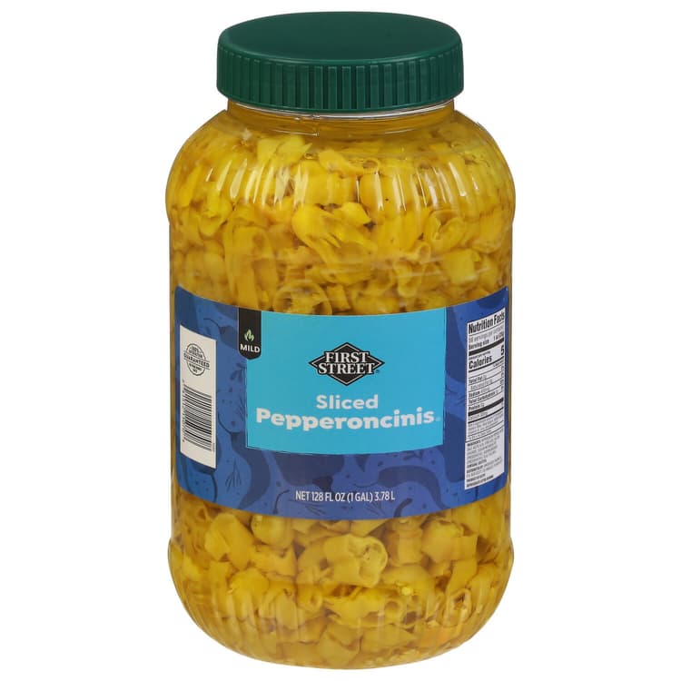 First Street Premium Peperoncini Greek Sliced