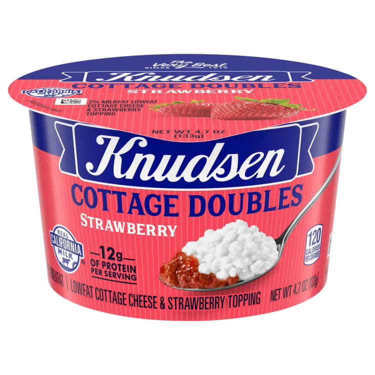 Knudsen Cottage Cheese Double Strawberry