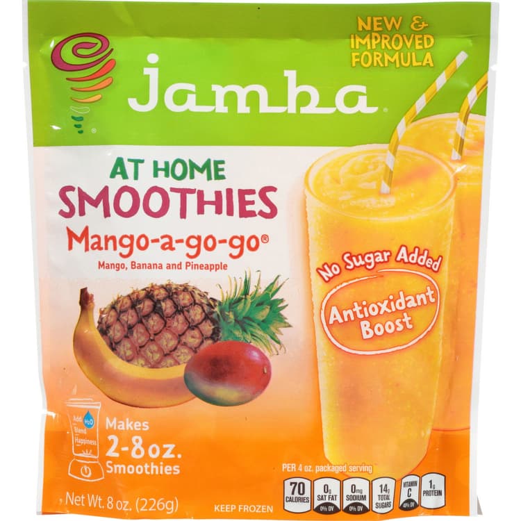 Jamba, At Home Smoothies, Mango-A-Go-Go