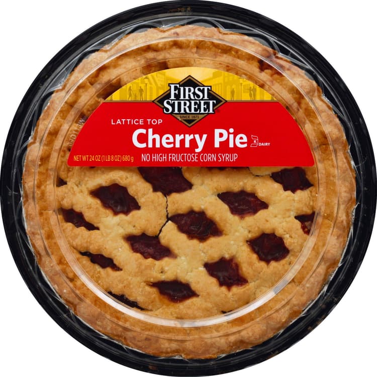 First Street Cherry Pie, Lattice Top