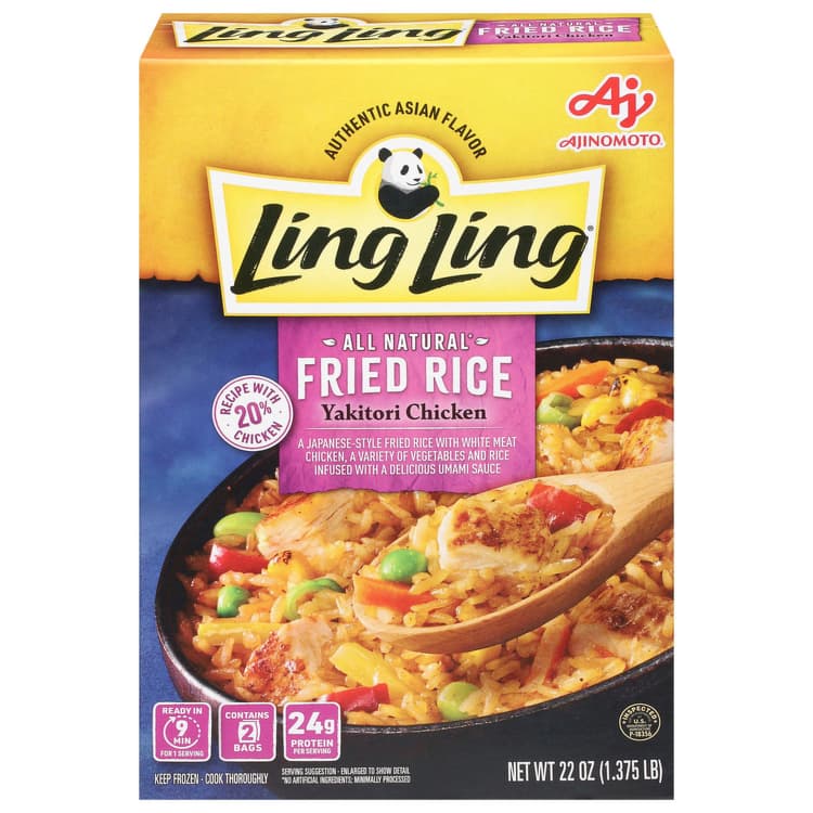 Ling Ling Fried Rice Yakitori Chicken