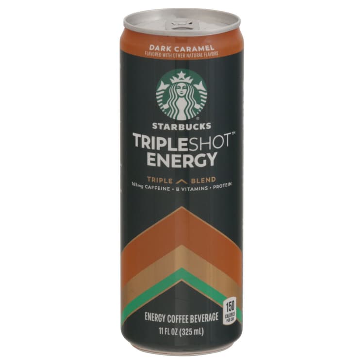 Starbucks Tripleshot Energy Coffee Beverage Dark Caramel
