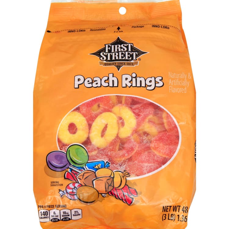 First Street Peach Rings