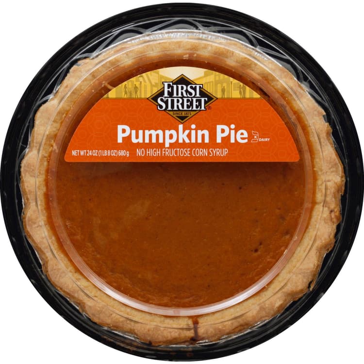 First Street Pie, Pumpkin, 8 Inches