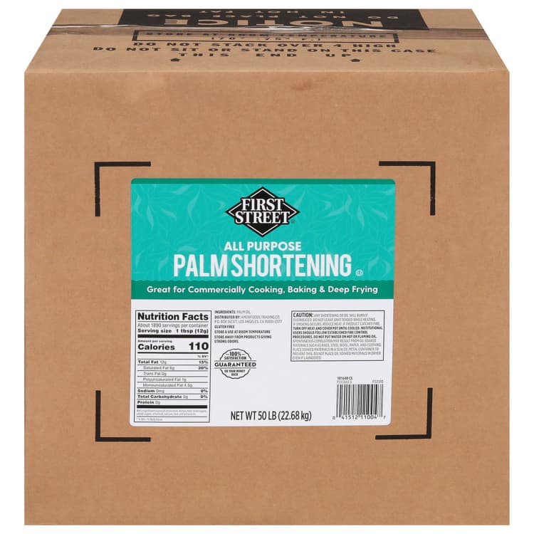 First Street Palm Shortening, All Purpose