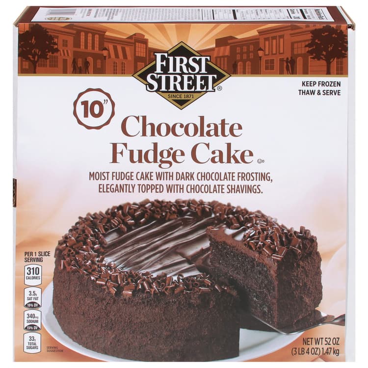 First Street Cake, Chocolate Fudge