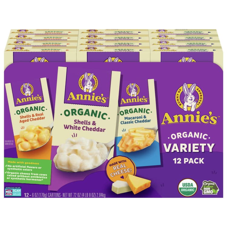 Annie'S Pasta, Organic, Variety
