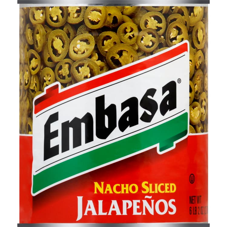 Embasa Jalapenos, Nacho Sliced