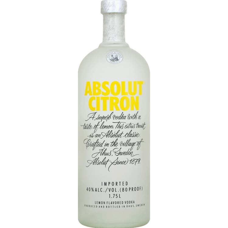 Absolut Vodka Sweden Citron