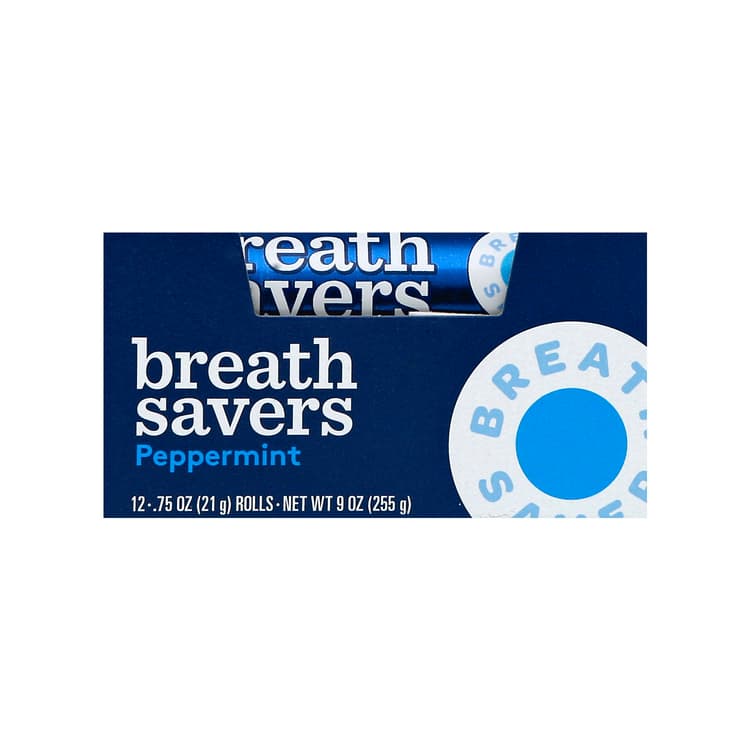 Breath Savers, Breath Mints, Peppermint