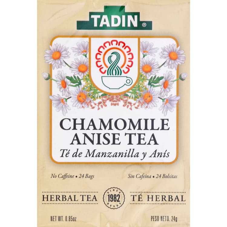 Tadin Herbal Tea, Chamomile With Anise