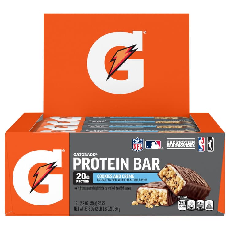 Gatorade Protein Bar, Cookies And Creme