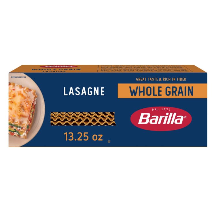 Barilla Whole Grain Wavy Lasagne Pasta