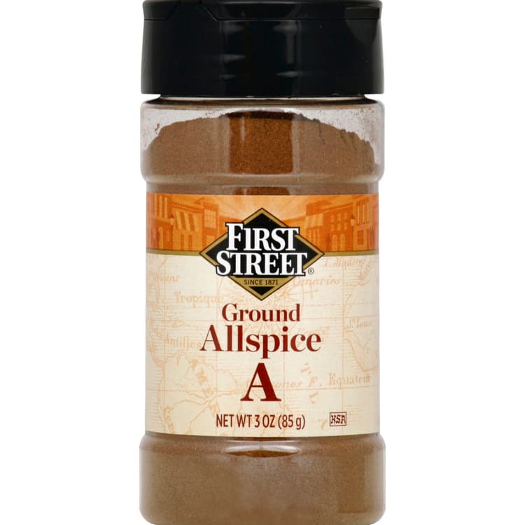 First Street Allspice, Ground