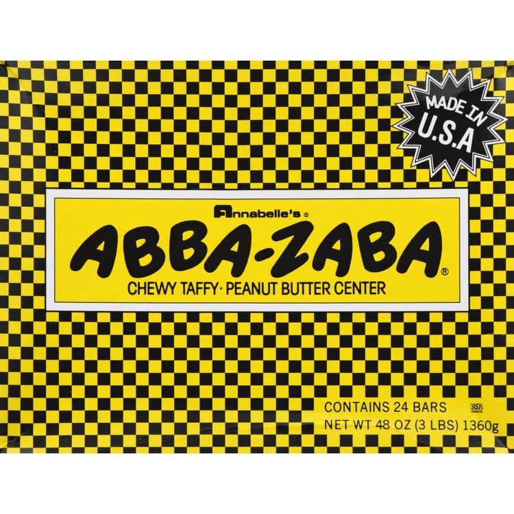 Abba-Zaba Taffy, Peanut Butter Center, Chewy