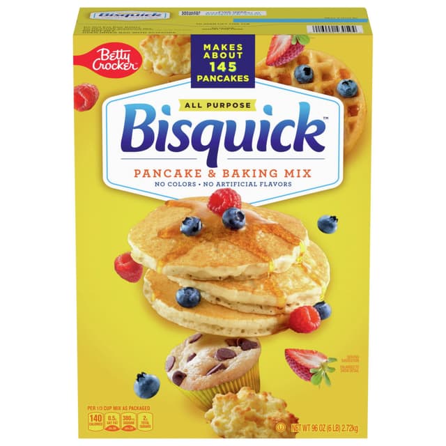 Is it Added Sugar Free? Betty Crocker Bisquick Pancake & Baking Mix