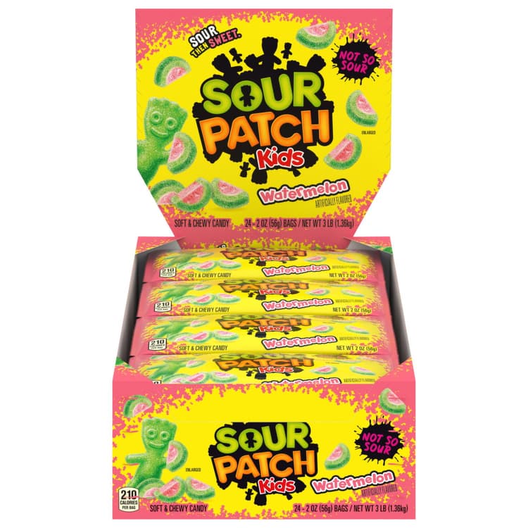 Sour Patch Kids Candy, Soft & Chewy, Watermelon