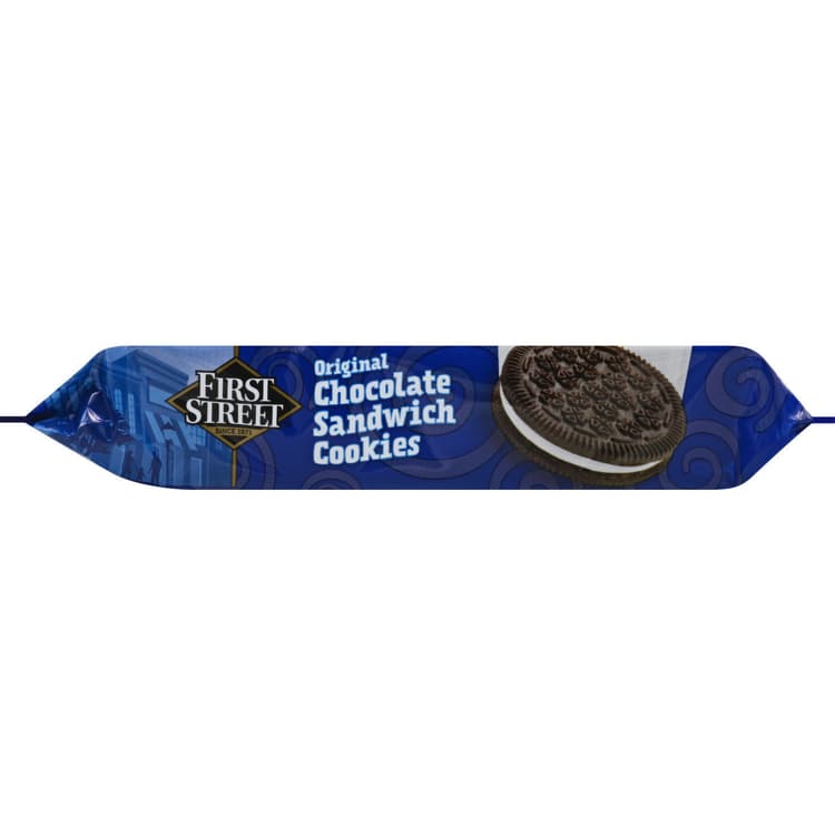 First Street Cookies, Sandwich, Original Chocolate