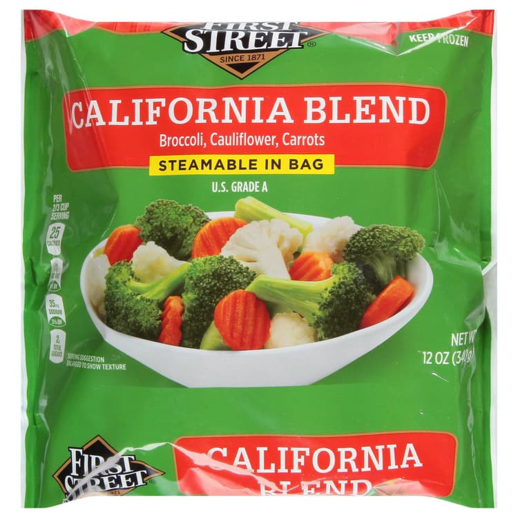 First Street California Blend, Steamable In Bag