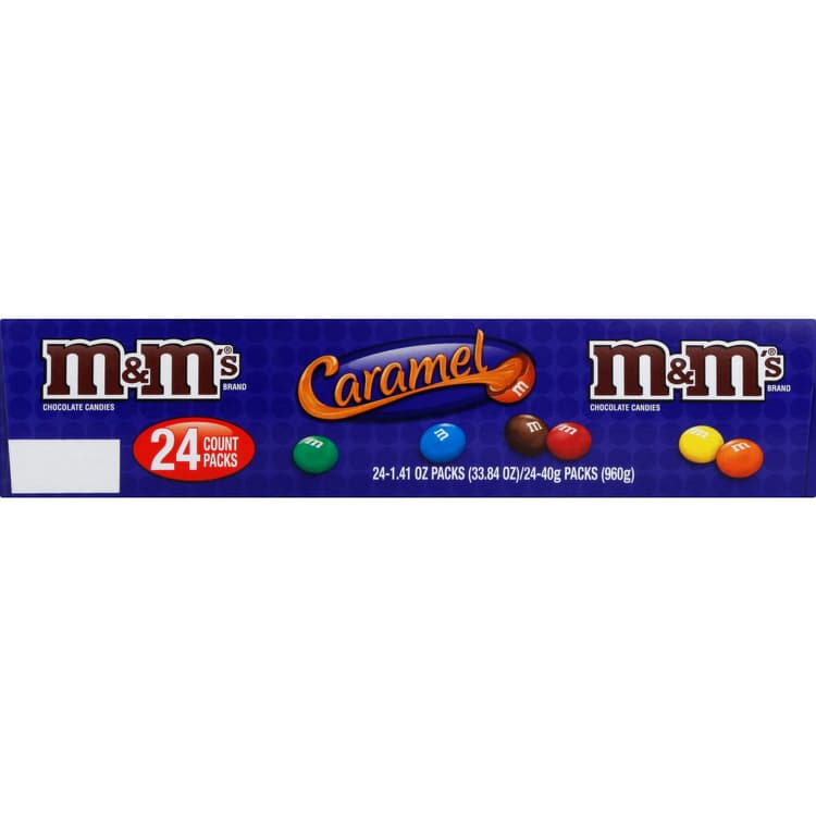 M&M'S, Caramel Chocolate Candy, Bulk Full Size