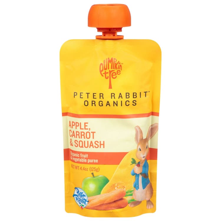 Pumpkin Tree Fruit & Vegetable Puree, Organic, Apple, Carrot & Squash