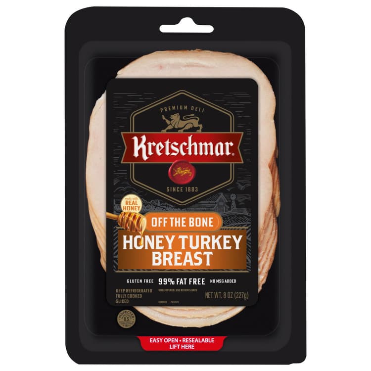 Kretschmar Turkey Breast, Honey, Off The Bone