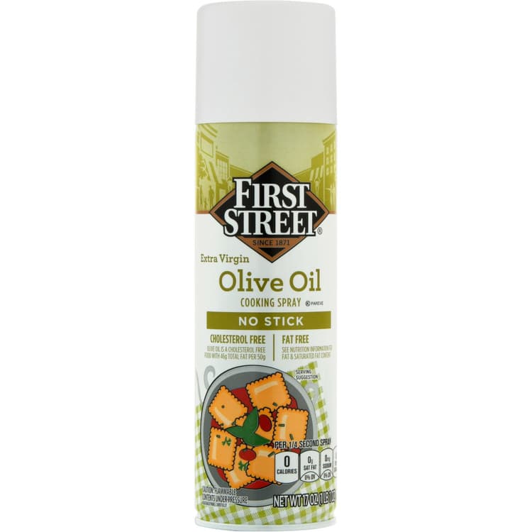 First Street Cooking Spray, Olive Oil, Extra Virgin, No