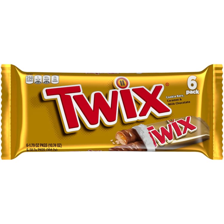 Twix Cookie Bars, Caramel & Milk Chocolate