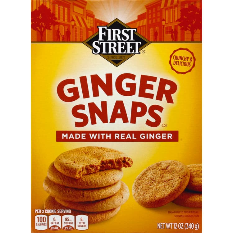 First Street Ginger Snaps