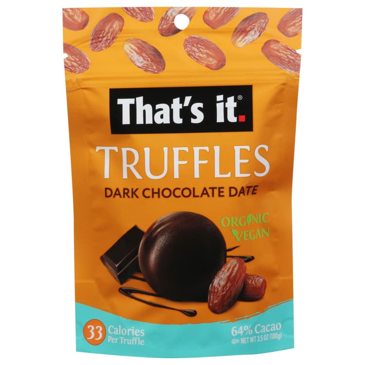 That'S It Truffles Dark Chocolate Date