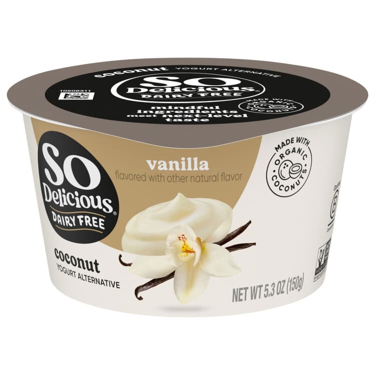 So Delicious Dairy Free Vanilla Coconut Milk Yogurt Alternative