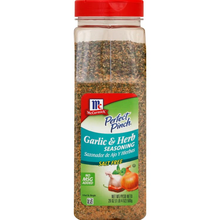 Mccormick Seasoning, Salt Free, Garlic & Herb