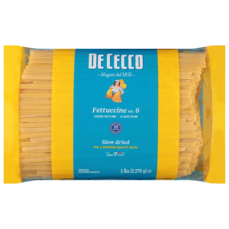 De Cecco Fettuccine, No. 6, Slow Dried