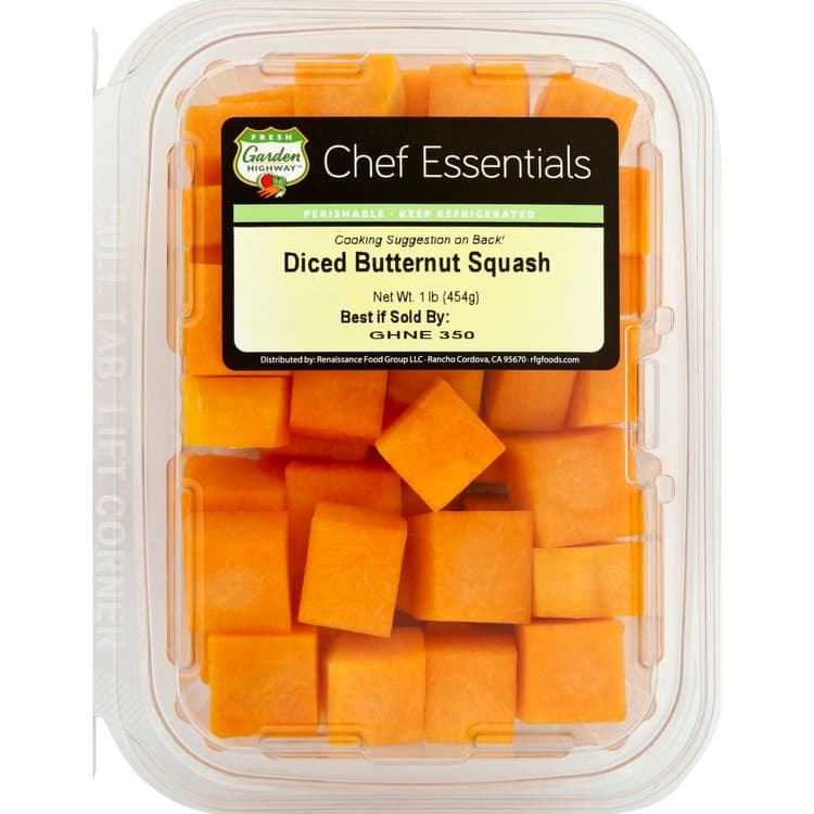 Garden Highway, Chef Essentials - Butternut Squash, Diced