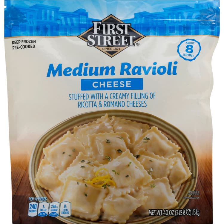 First Street Ravioli, Cheese, Medium