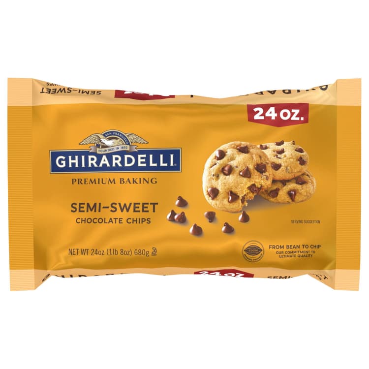 Ghirardelli Premium Baking Chips Semi-Sweet Chocolate