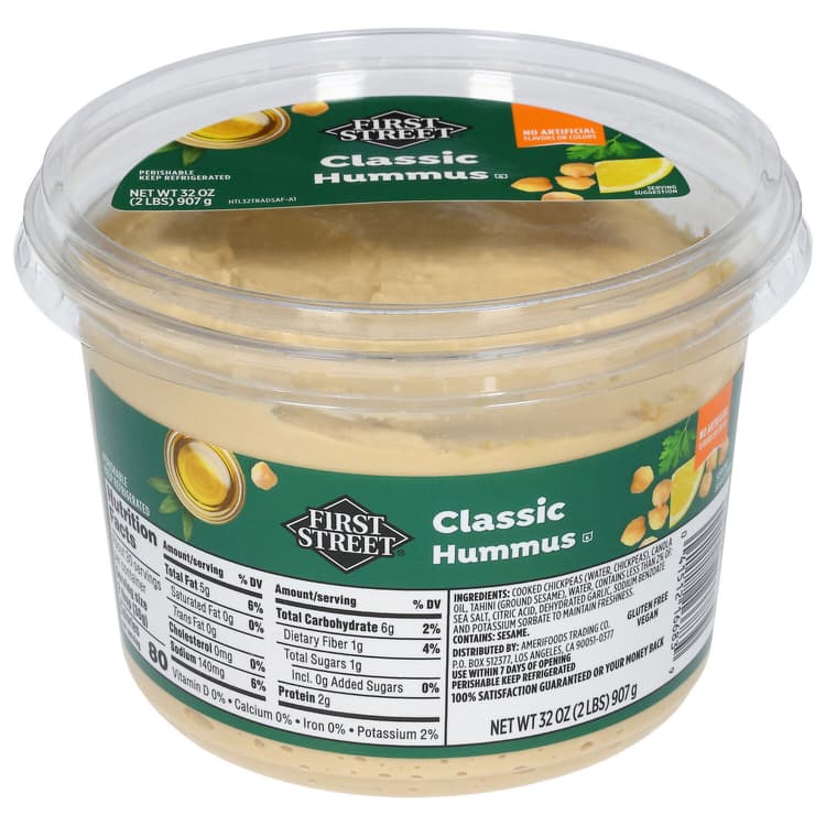 First Street, Hummus, Classic