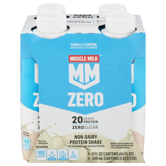 Is it Low FODMAP? Muscle Milk 100 Calorie Protein Shake Non Dairy Vanilla Creme