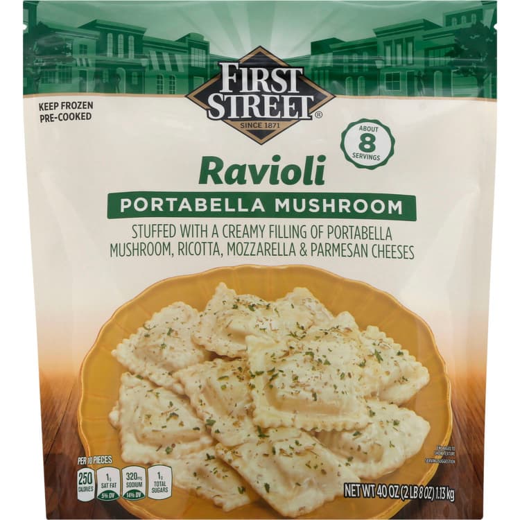 First Street Ravioli, Portabella Mushroom