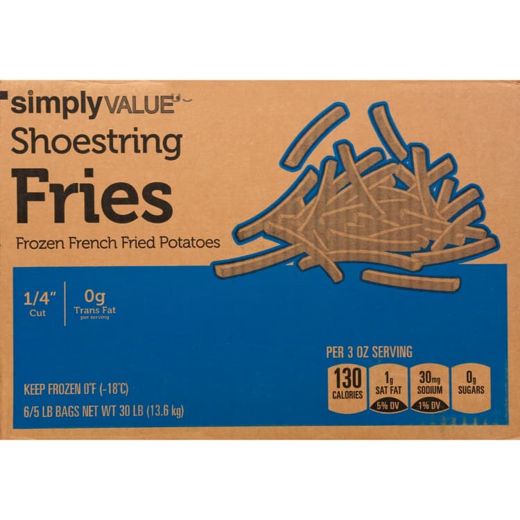 Simply Value Fries, Shoestring
