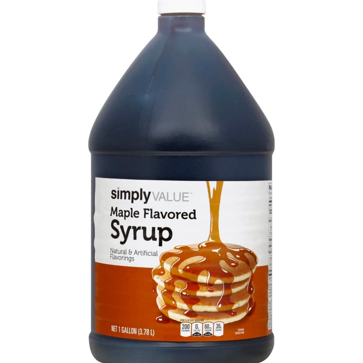 Simply Value Syrup, Maple Flavored