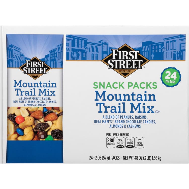 First Street Trail Mix, Mountain, Snack